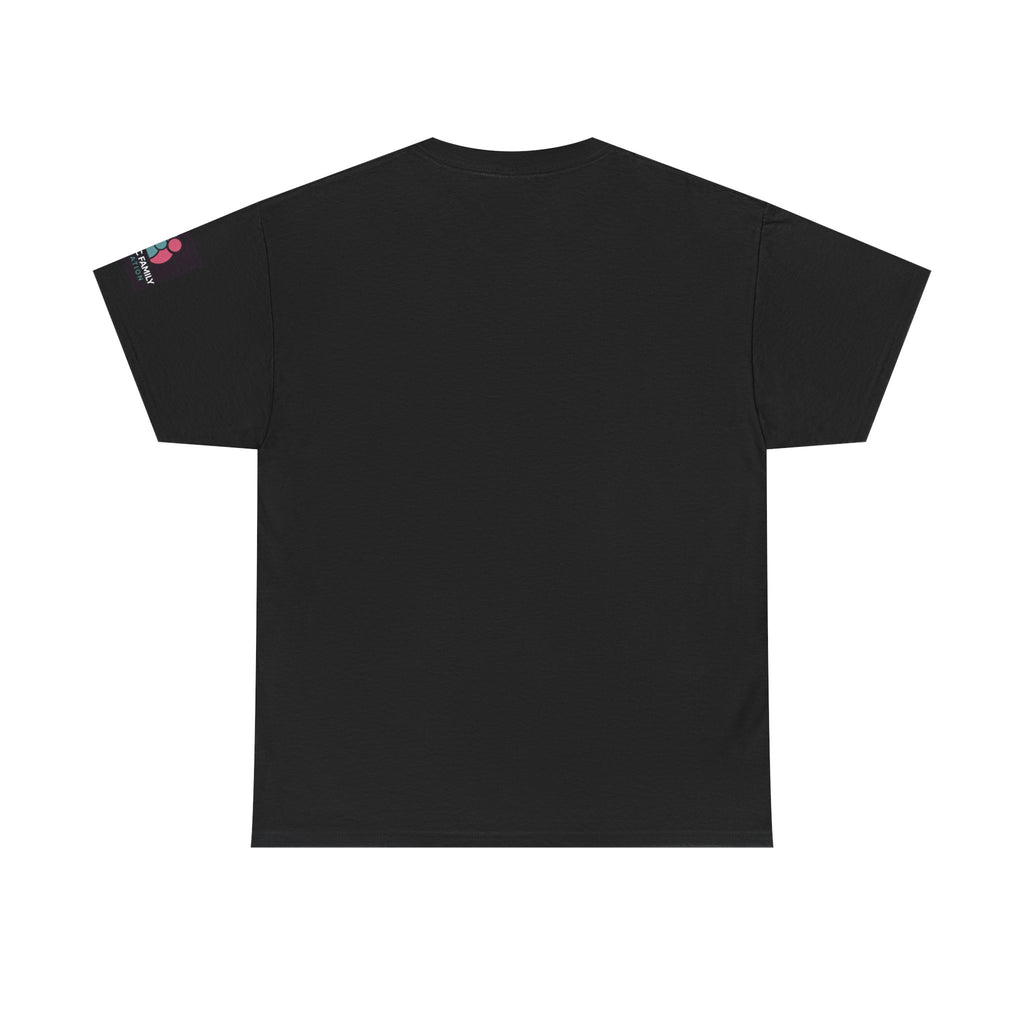 We Show Up Tee | Retro Rainbow Text Pride T-shirt
