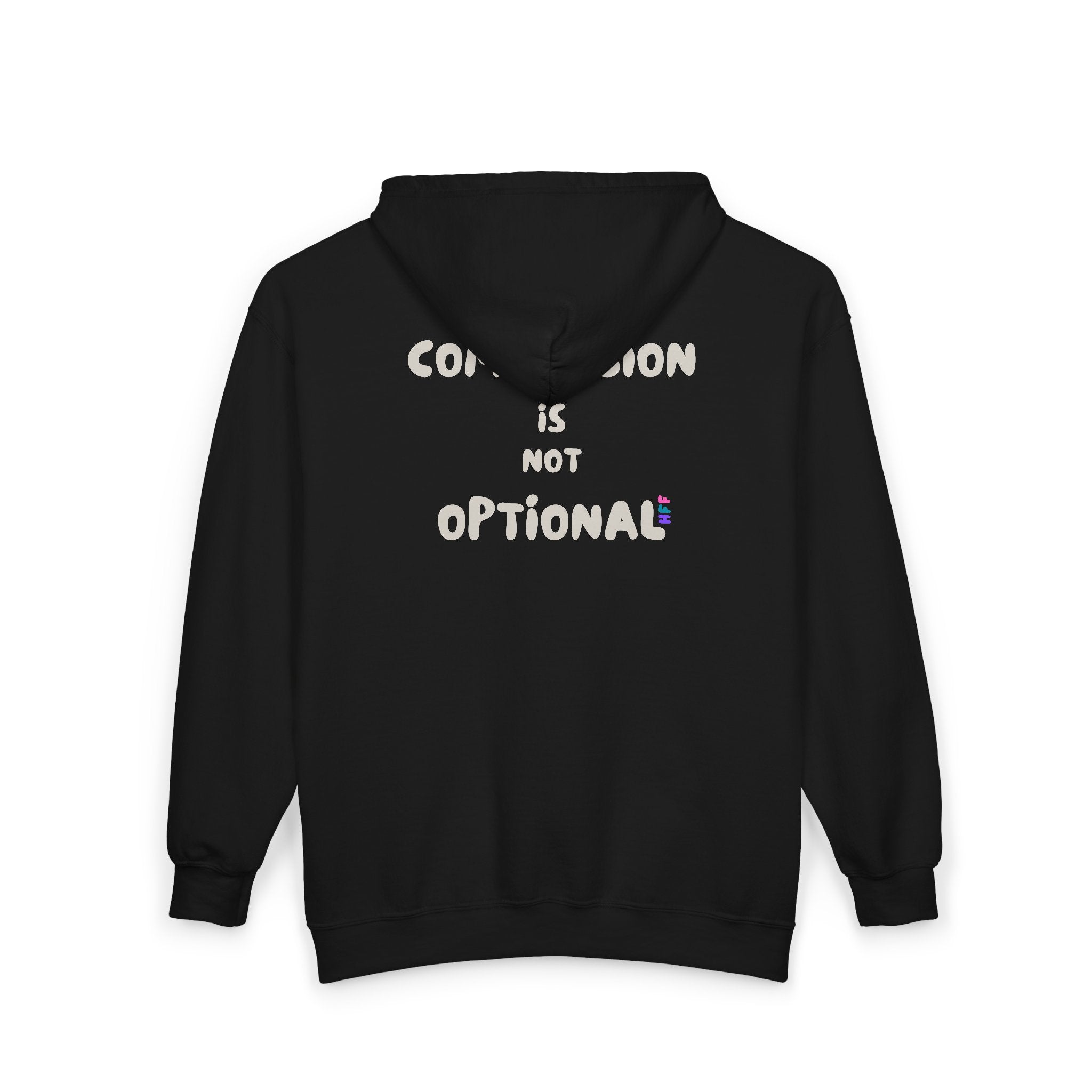 Compassion Is Not Optional  Full‑Zip Sweatshirt