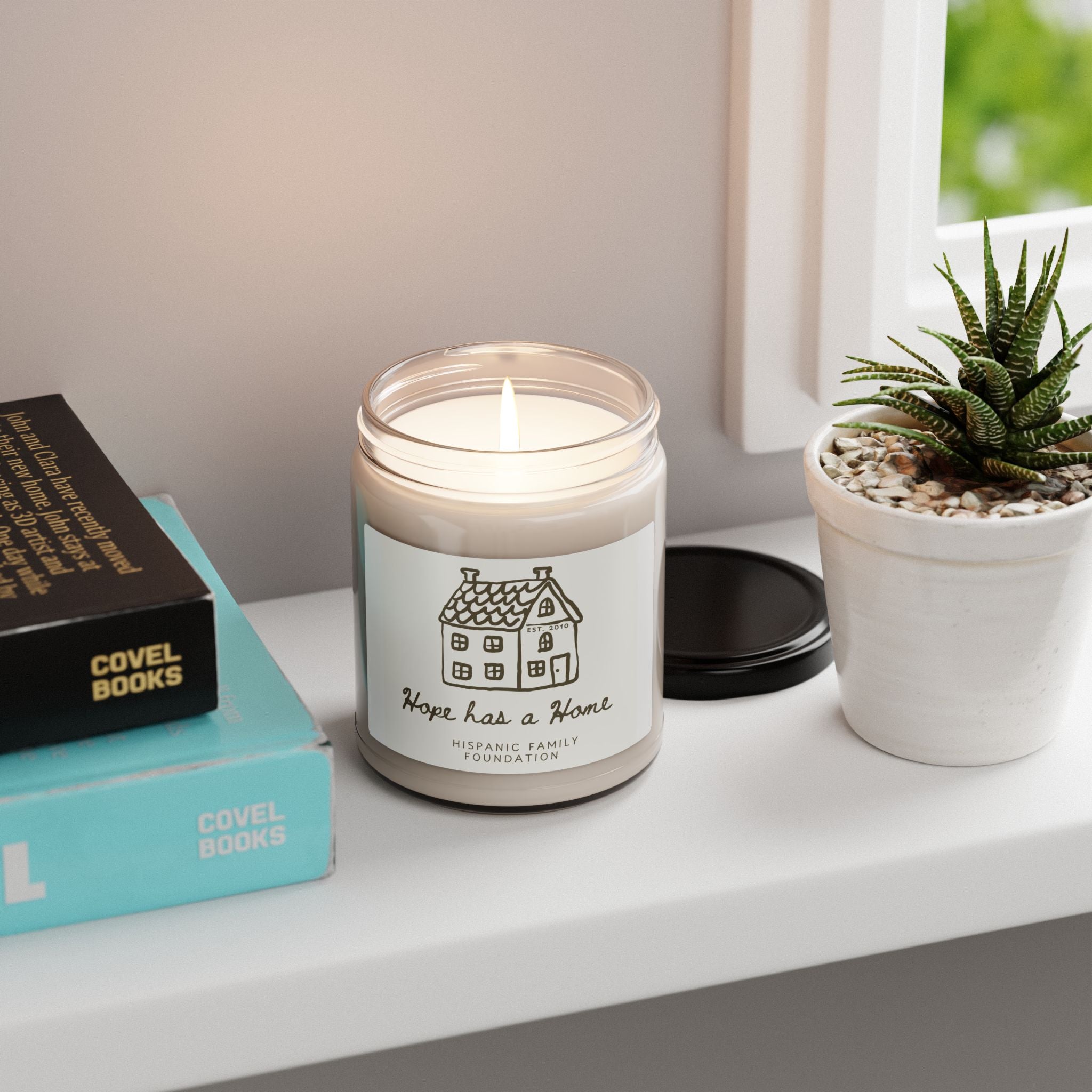 Soy Candle — 'Hope Has a Home' Fundraiser Scented Candle, 9oz