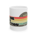 Retro Love in Action Ceramic Mug | Vintage Surf Vibes