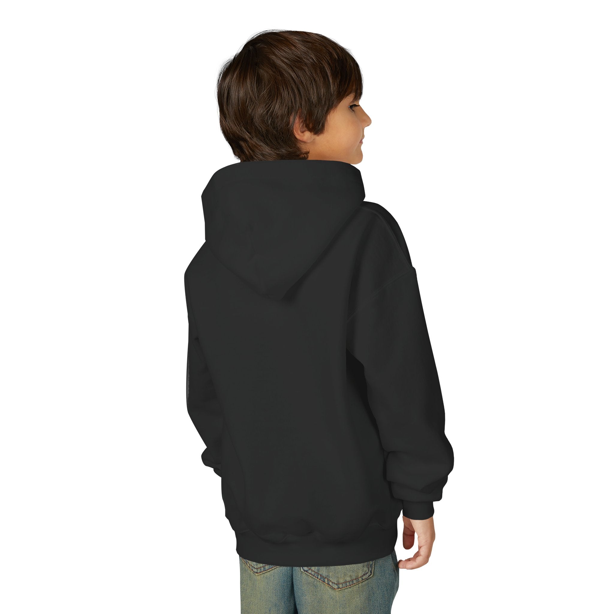 Live 2 Serve colorful text Hoodie | Youth hooded sweatshirt