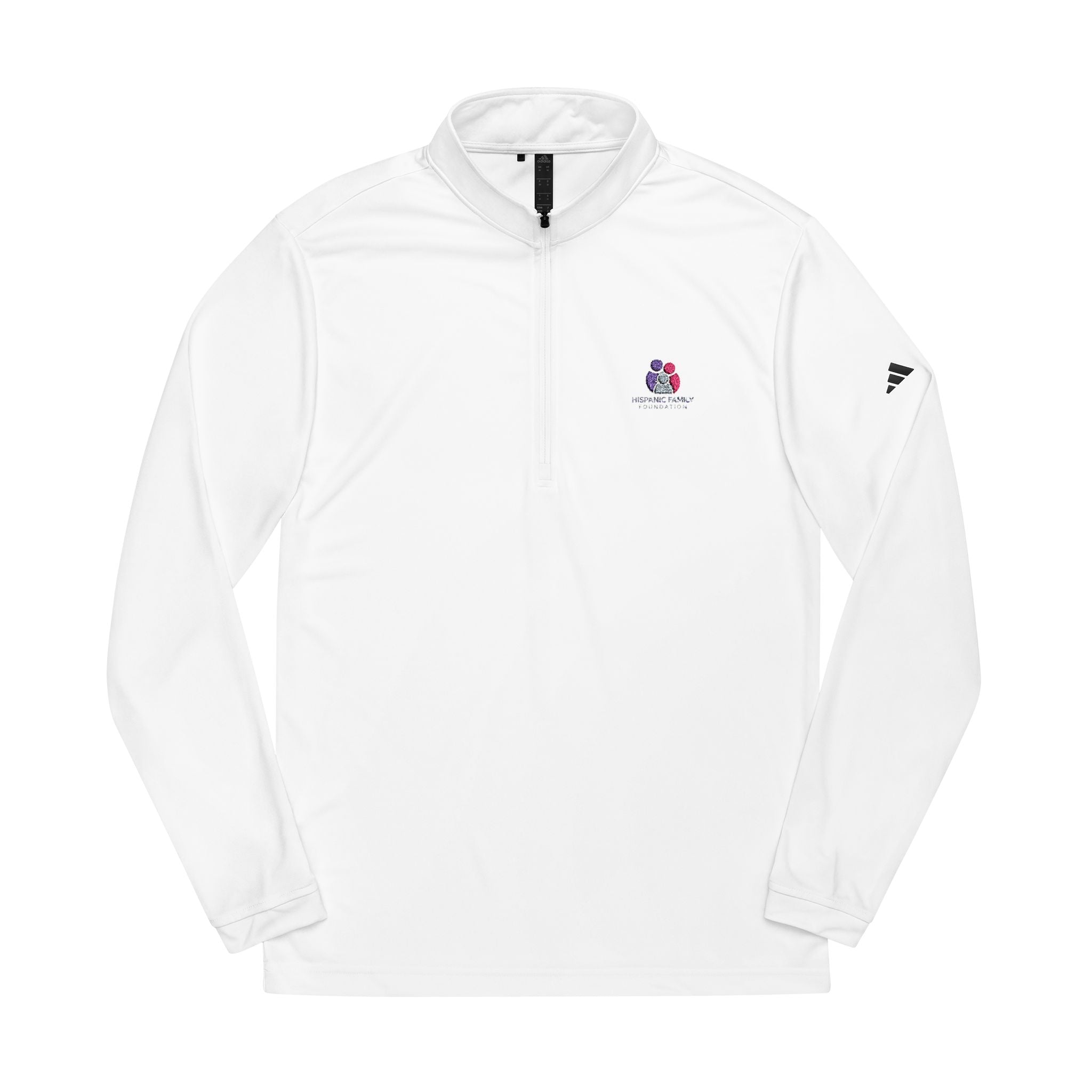 adidas Embroidered Quarter-Zip Pullover