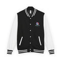 Letterman Jacket — Live 2 Serve Varsity Jacket with Pastel Floral Logo