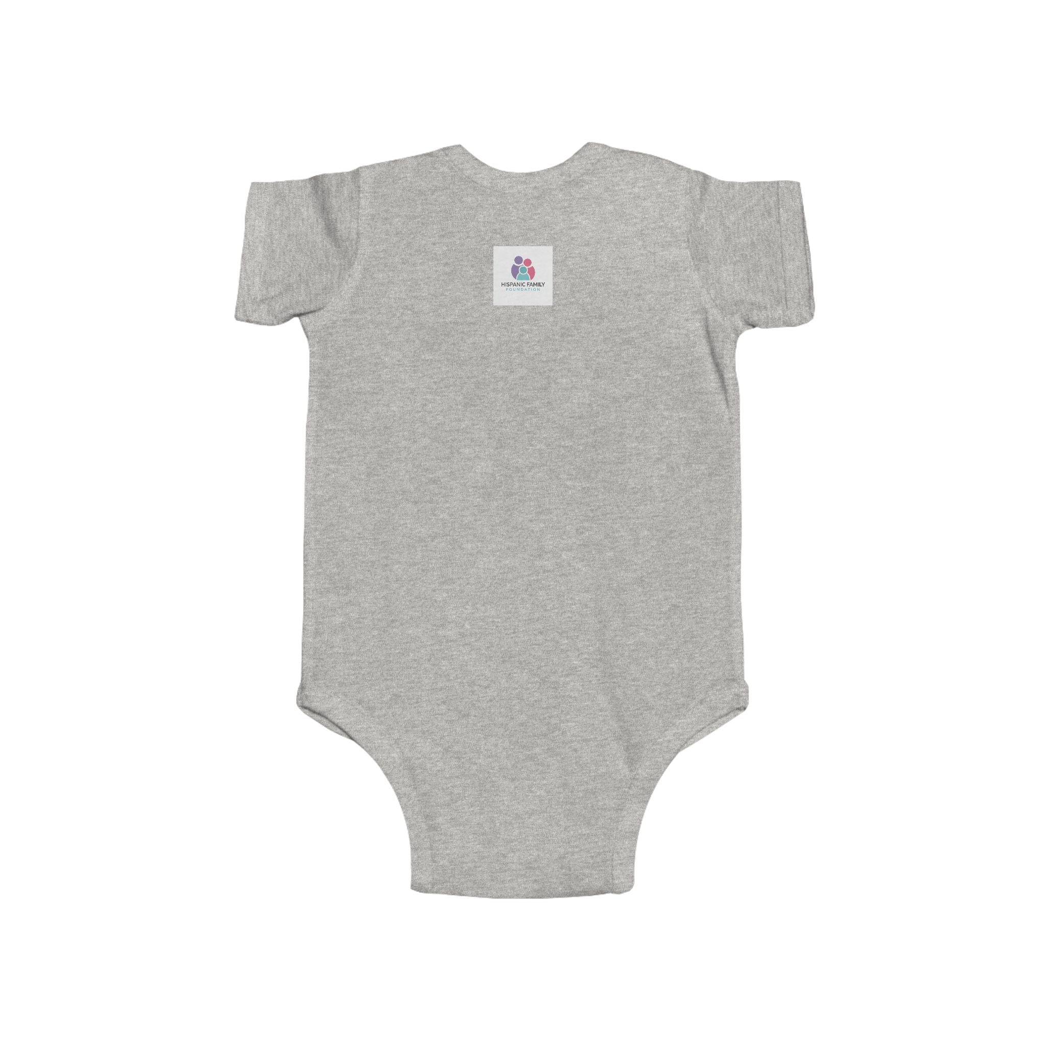 Con Amor Acción baby bodysuit | Spanish positive phrase infant onesie