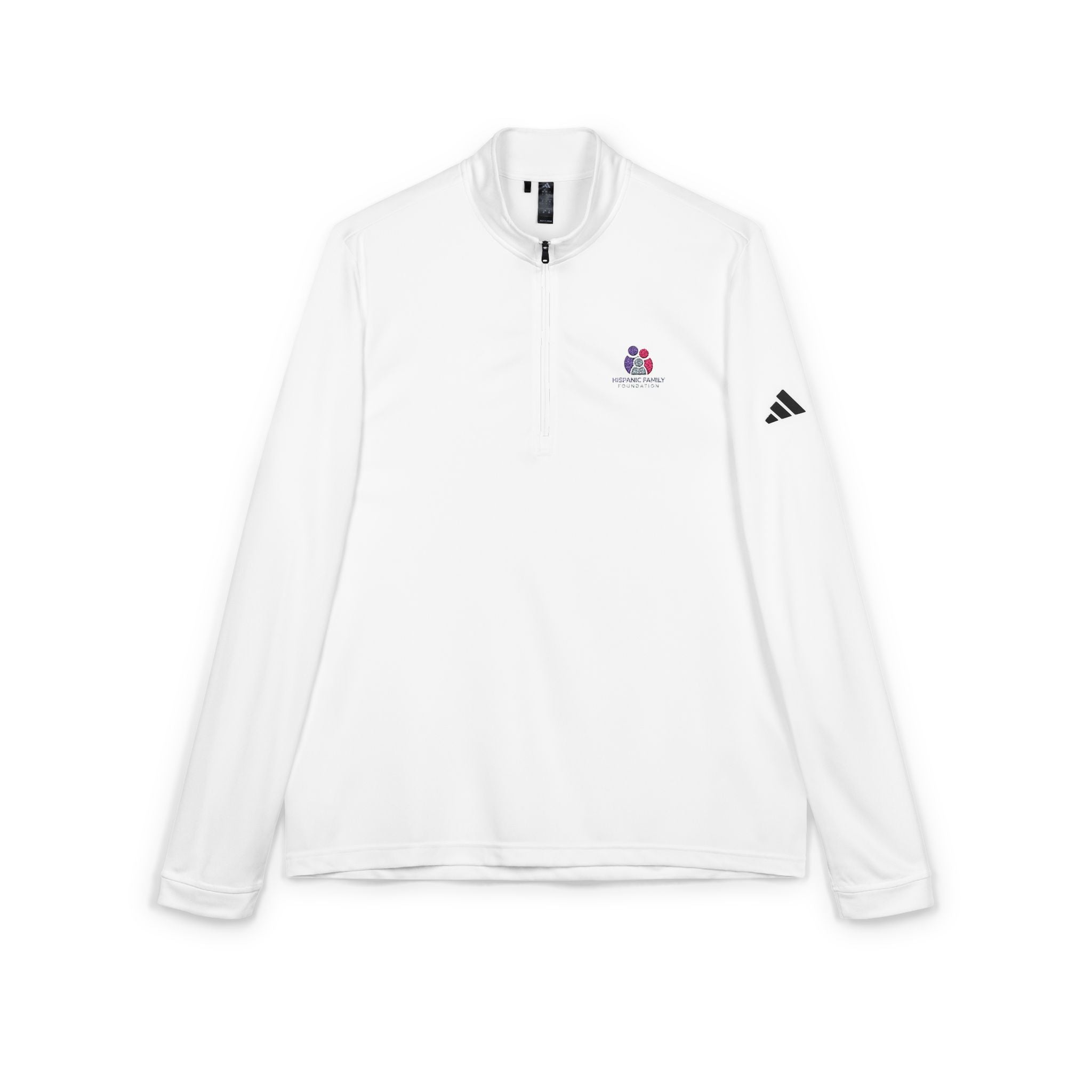 adidas Embroidered Quarter-Zip Pullover