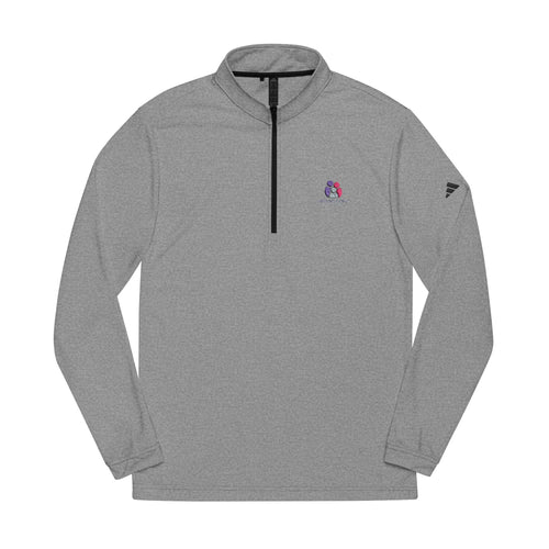 adidas Embroidered Quarter-Zip Pullover